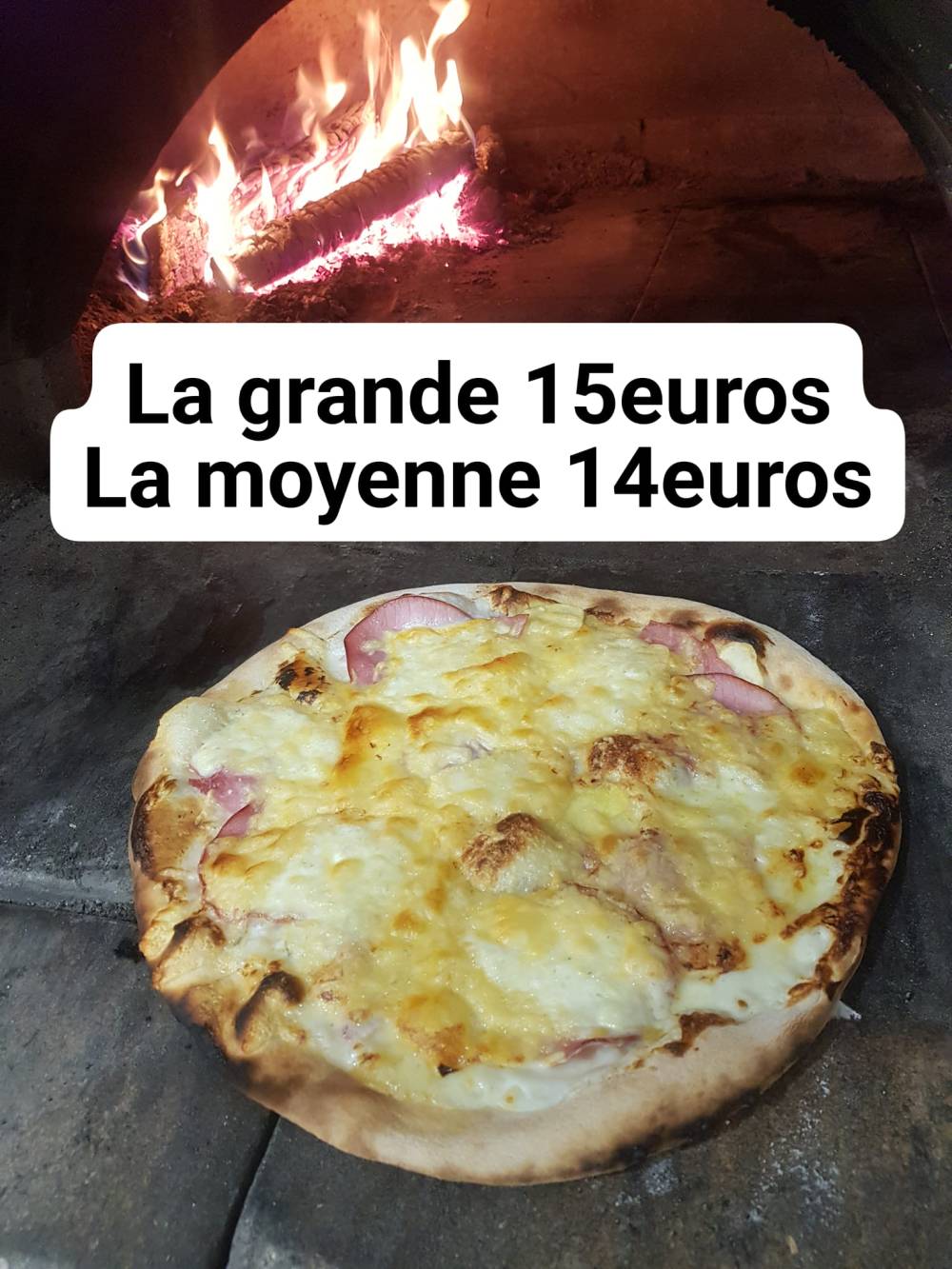 pizza bacon
